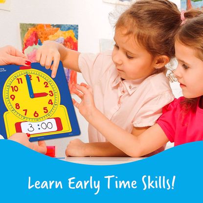 Picture of Write & Wipe Student Clocks, Set of 10