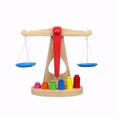 Picture of Wooden Balance Scale Toy 