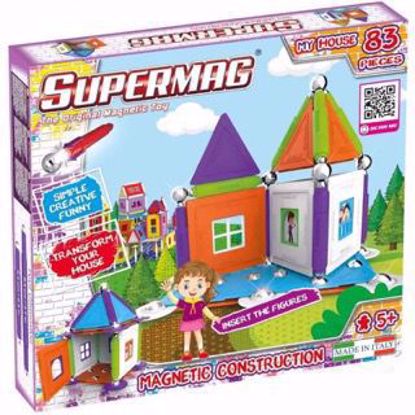 Picture of Supermag House Magnetic Building Blocks - 83 Pcs